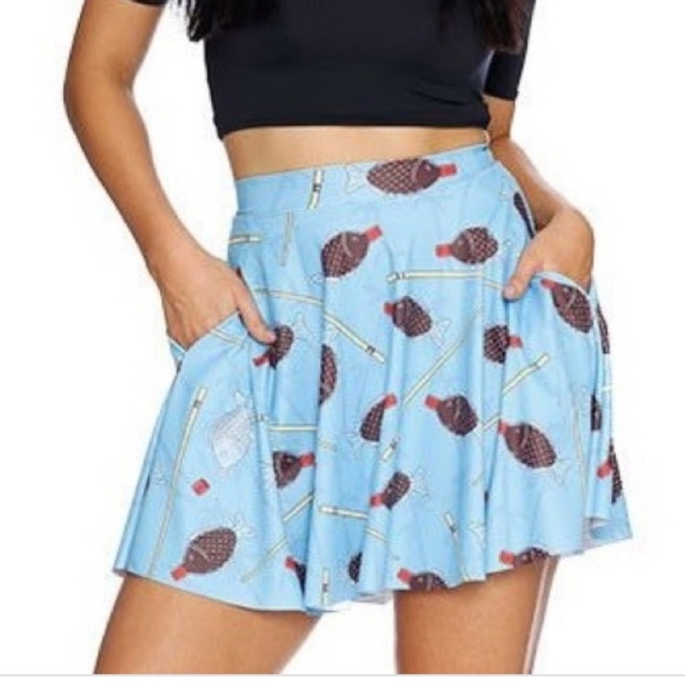 Blackmilk Soy Koi Skater Skirt